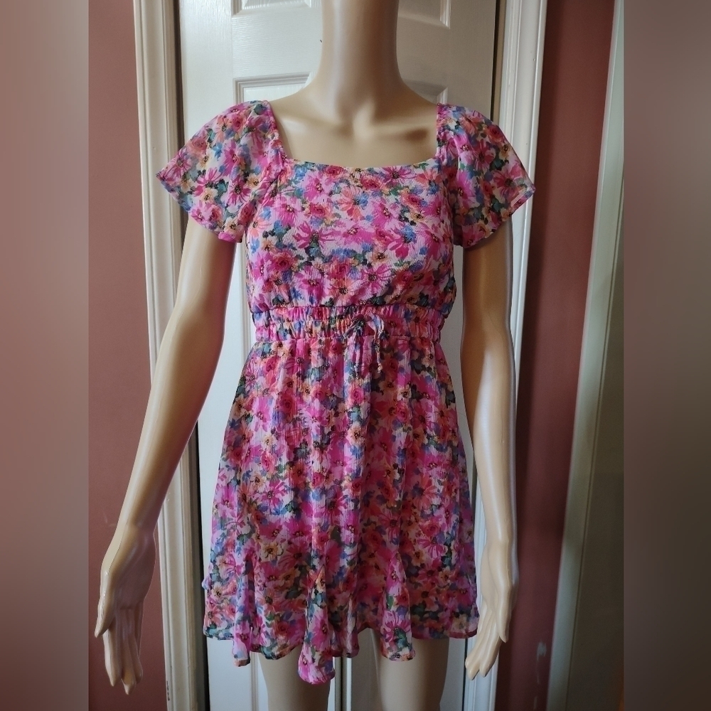 Trixxi Girl kids Girls Size 10/12 floral dress